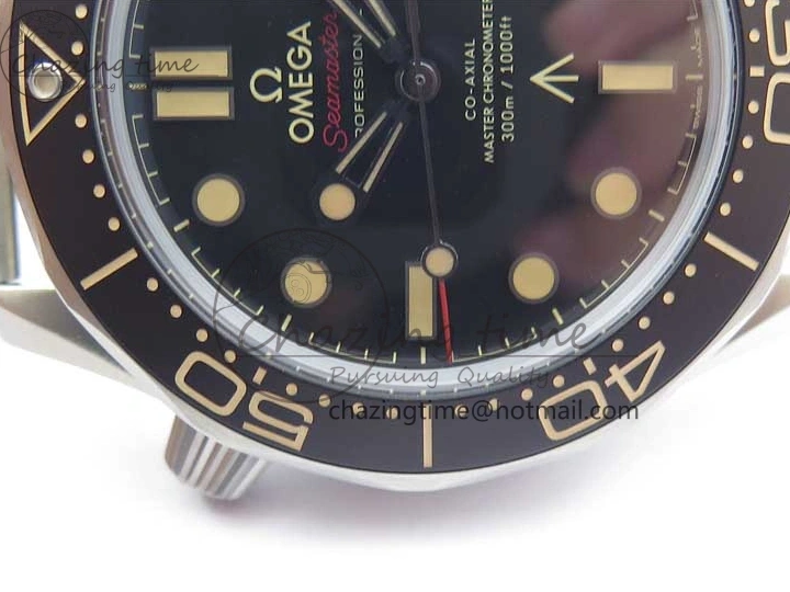 0524 Seamaster 300 “No Time to Die” Limited Edition ORF 1:1 Best Edition on SS Mesh Bracelet A8806 (Free Nato Strap) Durable 7866